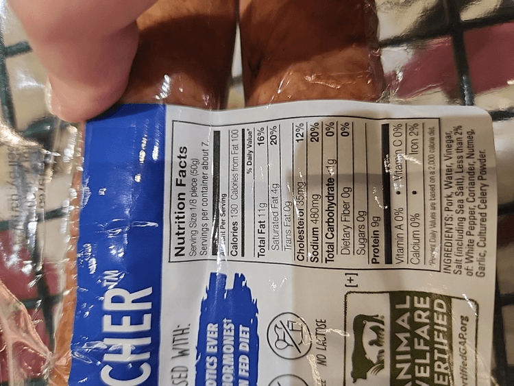 Nature'S Rancher No Sugar Added Uncured Old World Kielbasa
