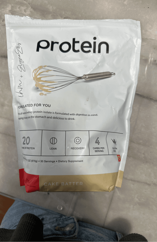 Iheartmacros + Elyse Ellis Protein Cake Batter