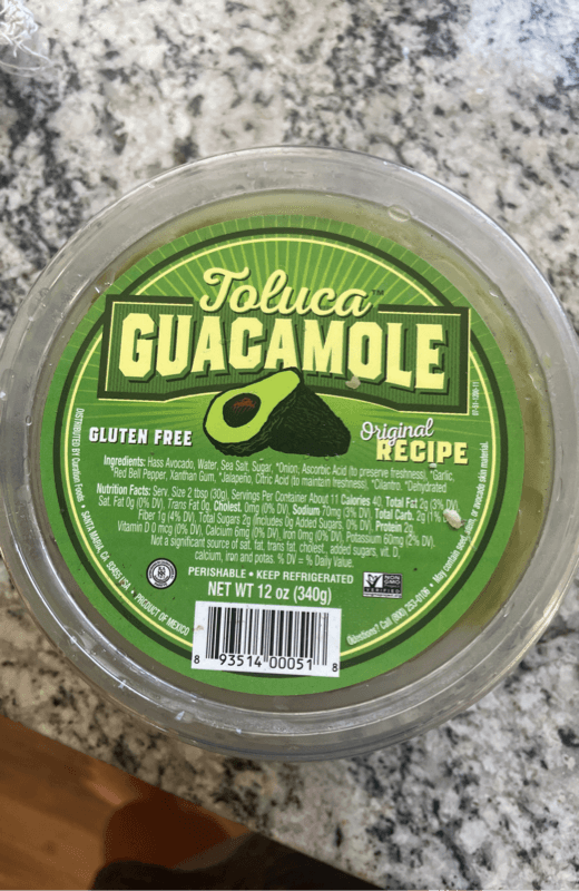 Toluca Guacamole Original Recipe