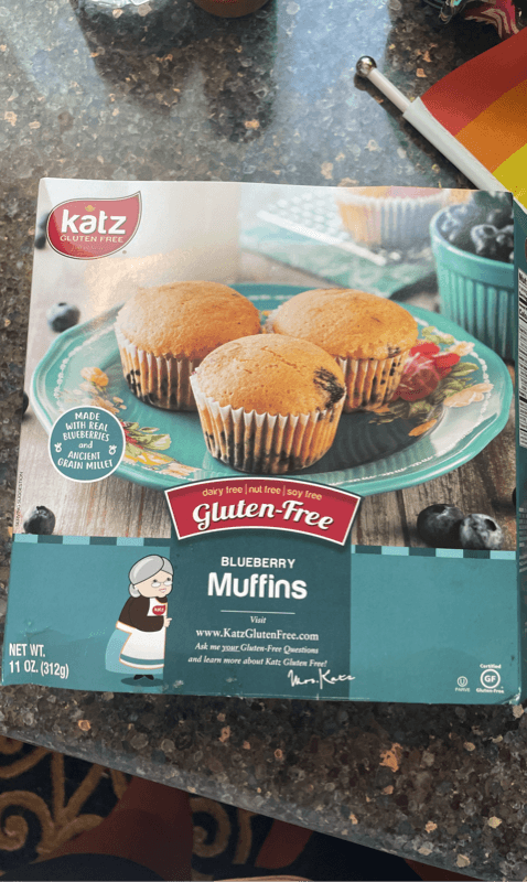 Katz Gluten-Free Blueberry Muffins