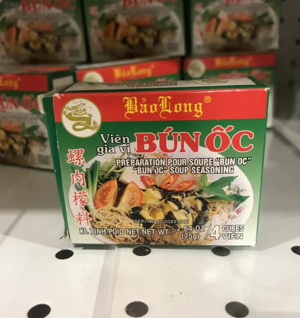 Bao Long Bun Oc Soup Seasoning Cubes