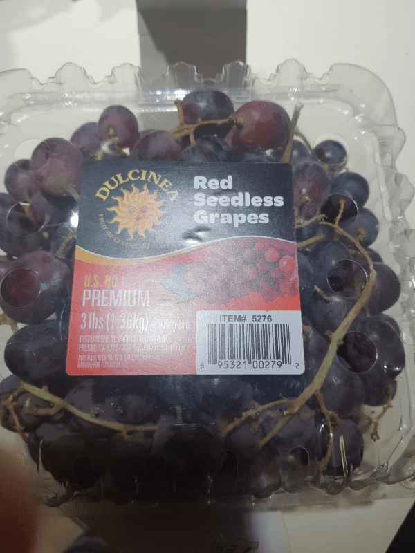 Dulcinea Red Seedless Grapes