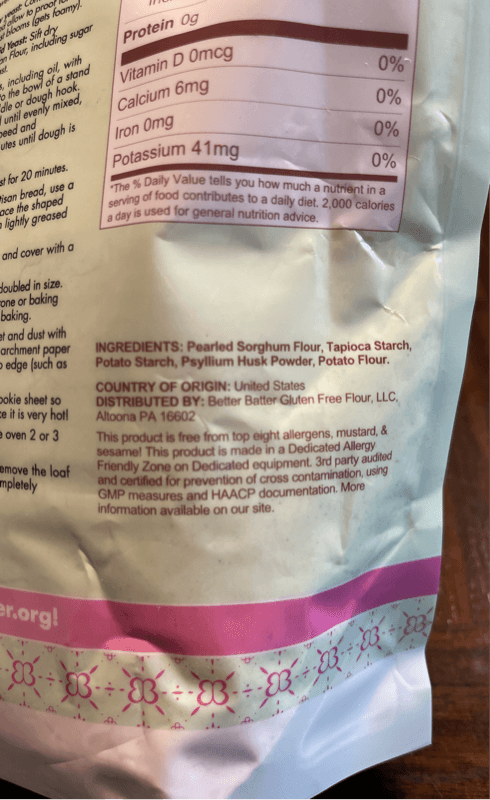 Better Batter Artisan Flour Blend