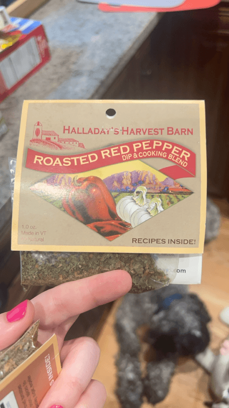 Halladay'S Harvest Barn Roasted Red Pepper Dip & Cooking Blend