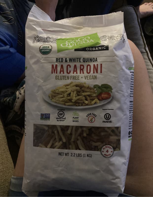 Gogo Quinoa Organic Red & White Quinoa Macaroni