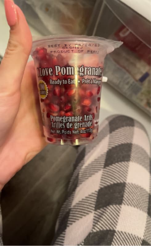 I Love Pomegranates Pomegranate Arils