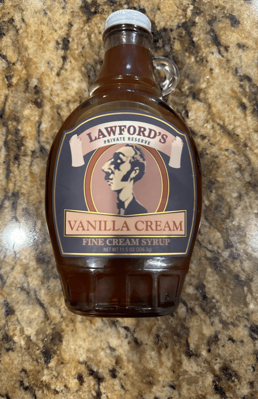 Lawford'S Vanilla Cream Fine Cream Syrup