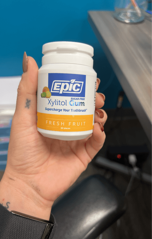 Epic Sugar-Free Xylitol Gum Fresh Fruit