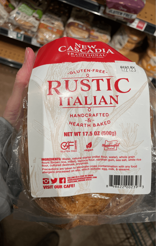 New Cascadia Traditional Gluten Free Rustic Italian