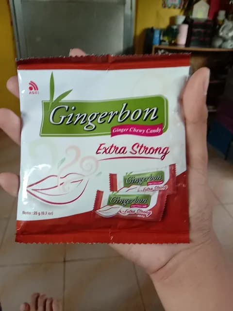 Gingerbon Ginger Chewy Candy Extra Strong