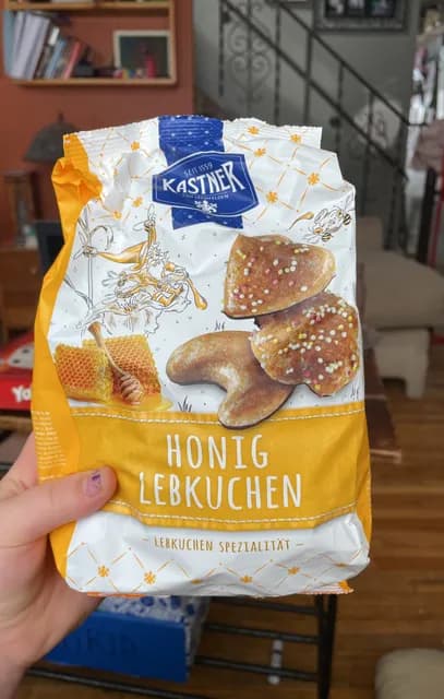 Kastner Gingerbread Cookies  With Honey And Chocolate