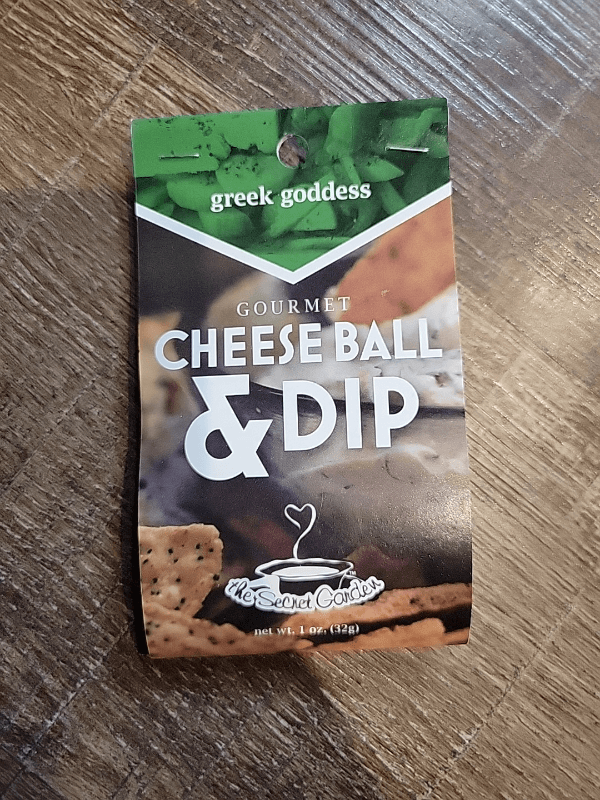 Greek Goddess Gourmet Cheeseball & Dip