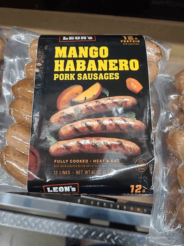 Leon'S Mango Habanero Pork Sausages