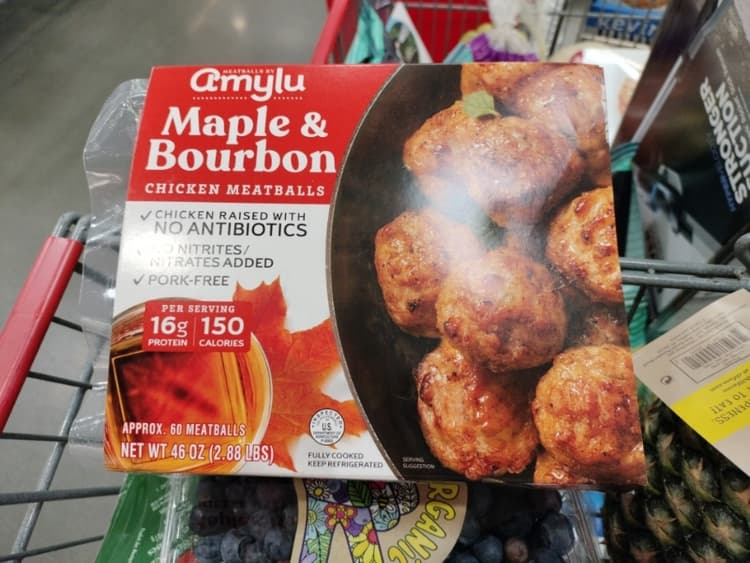 Amylu Meatballs Maple & Bourbon Chicken Meatballs