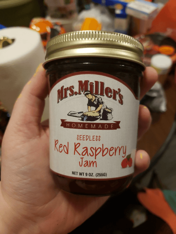 Mrs. Miller'S Homemade Seedless Red Raspberry Jam
