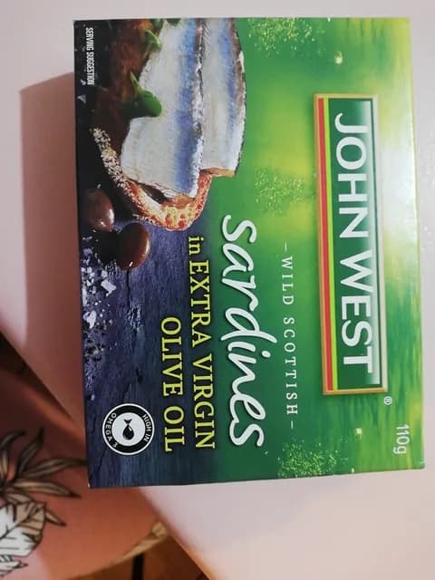 John West Wild Scottish Sardines In Extra Virgin Olive Oil
