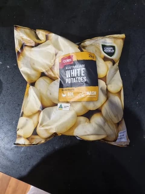 Coles Australian White Potatoes