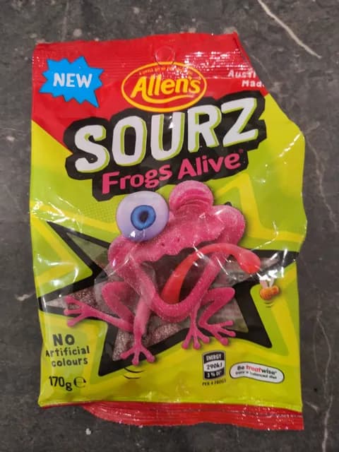 Allen’S Sourz Frogs Alive