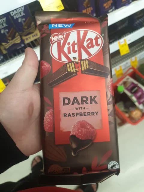 Nestle Kitkat Dark With Raspberry