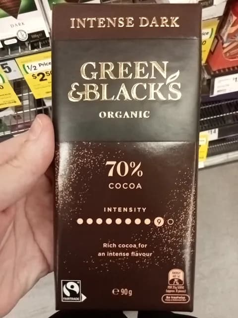 Green & Black'S Intense Dark Organic 70% Cocoa
