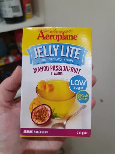 Aeroplane Jelly Lite Mango Passionfruit Flavour