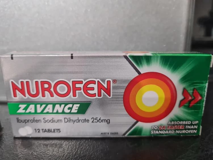 Nurofen Zavance Ibuprofen Sodium Dihydrate