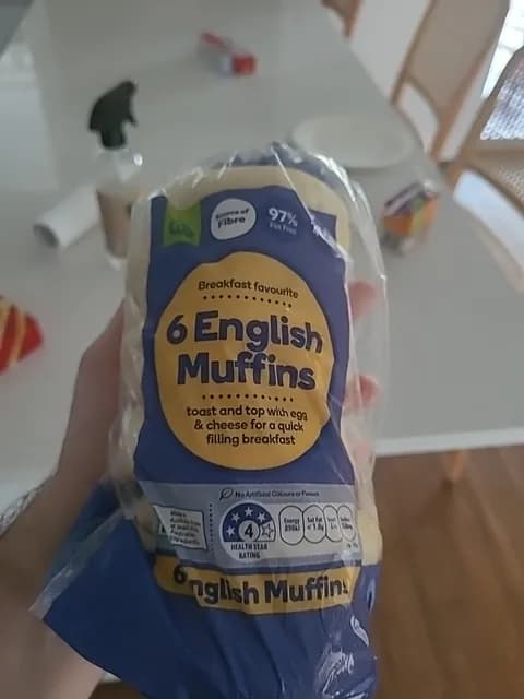 Woolworths 6 English Muffins