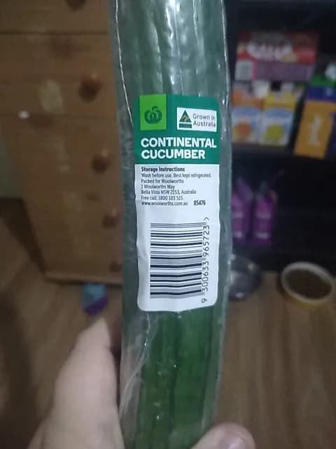 Woolworths Continental Cucumber