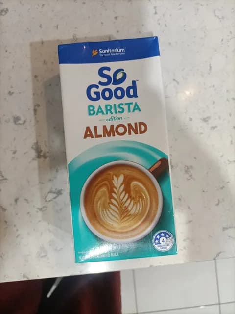 Sanitarium So Good Barista Edition Almond Milk