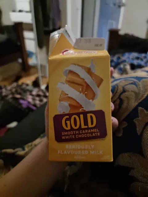 Brownes Dairy Gold Smooth Caramel White Chocolate Seriously Flavoured Milk