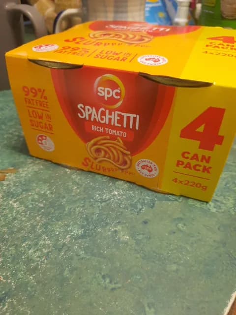 Spc Spaghetti Rich Tomato