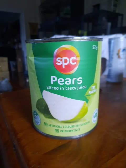 Spc Pears Sliced In Tasty Juice