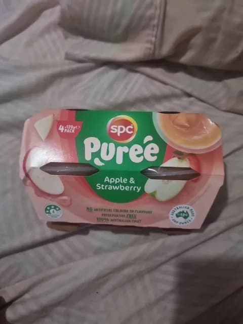 Spc Puree Apple & Strawberry