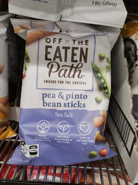 Off The Eaten Path Sea Salt Pea & Pinto Bean