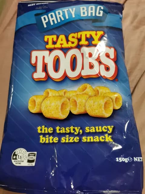 Tasty Toobs Party Bag