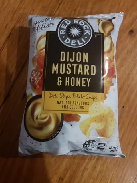Red Rock Deli Dijon Mustard & Honey Deli Style Potato Chips