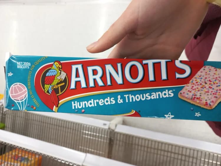 Arnotts Hundreds & Thousands Biscuits