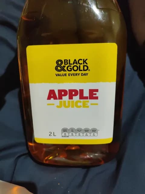 Black & Gold Apple Juice