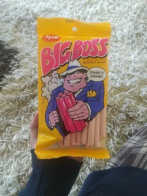 Fyna Big Boss Dynamite Caramel Candy Stix