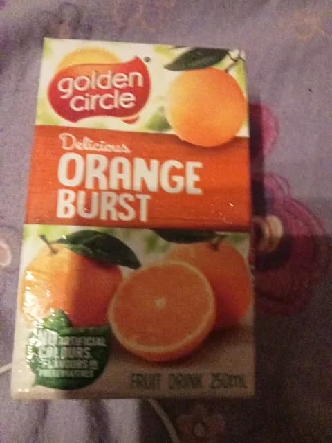 Golden Circle Delicious Orange Burst Fruit Drink
