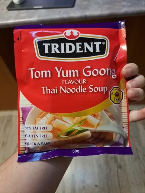 Trident Tom Yum Goong Flavour Thai Noodle Soup