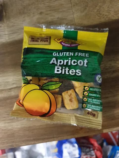 Golden Days Gluten-Free Apricot Bites