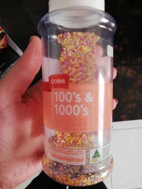 Coles 100'S & 1000'S