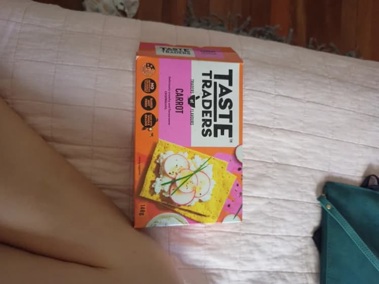 Taste Traders Carrot Crispbreads