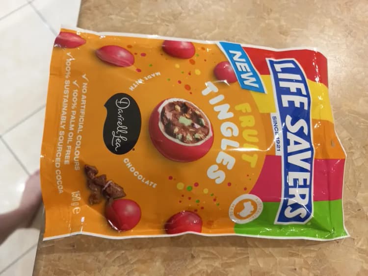 Darrell Lea Life Savers Fruit Tingles