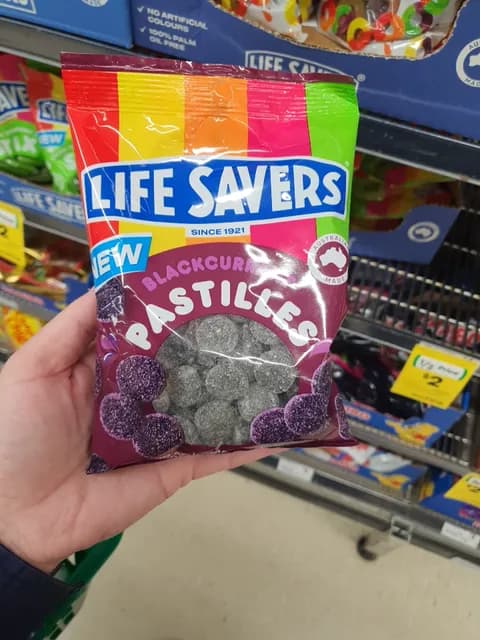 Life Savers Blackcurrant Pastilles