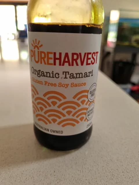 Pureharvest Organic Tamari Gluten Free Soy Sauce