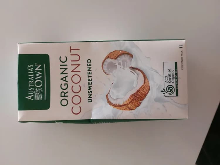 Australia'S Own Unsweetened Organic Coconut Milk