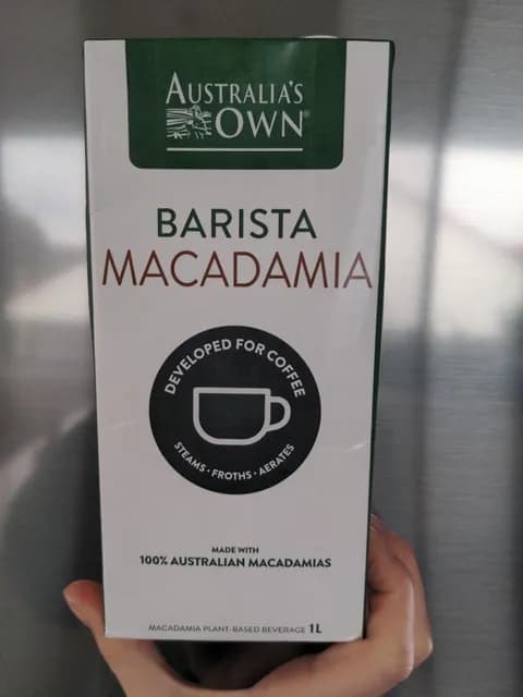 Australia'S Own Barista Macadamia