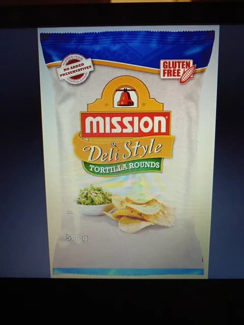 Mission Deli Style Tortilla Rounds Gluten Free